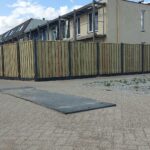 hout beton schutting
